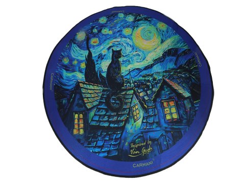 Dywanik okrągły - Inspirowany V. Van Gogh (CARMANI) Dywanik okrągły - Inspirowany V. Van Gogh (CARMANI)