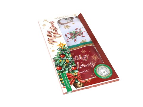 Fartuszek kuchenny - Dekoracja świąteczna (CARMANI) Fartuszek kuchenny - Dekoracja świąteczna (CARMANI)