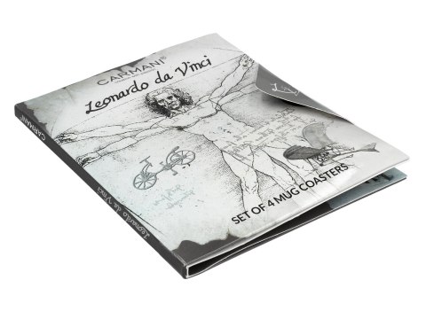 Kpl. 4 podkładek korkowych - L. da Vinci (CARMANI) Kpl. 4 podkładek korkowych - L. da Vinci (CARMANI)