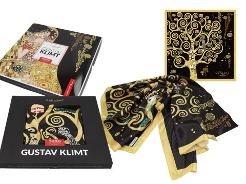 Chusta - G. Klimt, Drzewo życia (CARMANI) Chusta - G. Klimt, Drzewo życia (CARMANI)