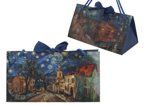 Kpl. 6 torebek ozdobnych - Inspirowane malarstwem V. van Gogh (CARMANI) Kpl. 6 torebek ozdobnych - Inspirowane malarstwem V. van Gogh (CARMANI)