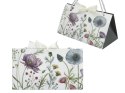Kpl. 6 torebek ozdobnych - Kwiaty (CARMANI)