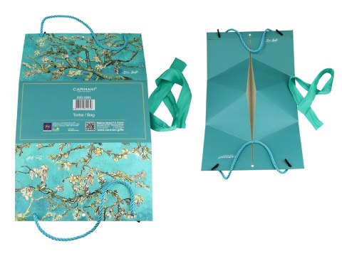 Kpl. 6 torebek ozdobnych - V. van Gogh, Kwitnący Migdałowiec (CARMANI)