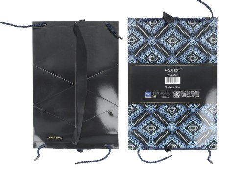 Kpl. 6 torebek ozdobnych - Wzór geometryczny (CARMANI)