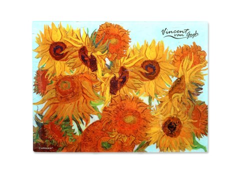 Deska szklana - V. van Gogh, Słoneczniki (CARMANI) Deska szklana - V. van Gogh, Słoneczniki (CARMANI)