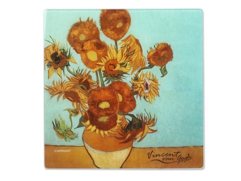 Deska szklana - V. van Gogh, Słoneczniki (CARMANI) Deska szklana - V. van Gogh, Słoneczniki (CARMANI)