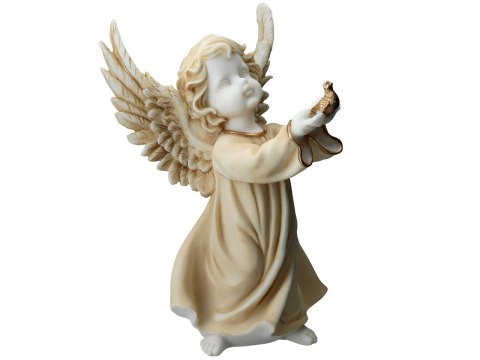 Anioł z gołębiem - alabaster grecki Anioł z gołębiem - alabaster grecki