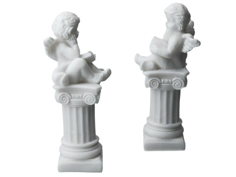 Aniołek czytający książkę - alabaster grecki Aniołek czytający książkę - alabaster grecki