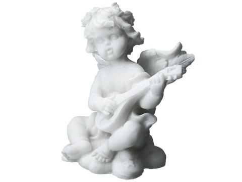 Aniołek grający na gitarze - alabaster grecki Aniołek grający na gitarze - alabaster grecki