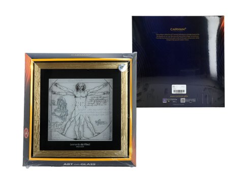 Obrazek - L. da Vinci, Człowiek witruwiański (CARMANI) Obrazek - L. da Vinci, Człowiek witruwiański (CARMANI)