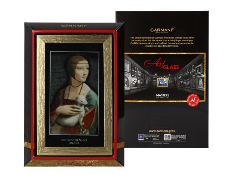 Obrazek - L. da Vinci, Dama z łasiczką (CARMANI) Obrazek - L. da Vinci, Dama z łasiczką (CARMANI)