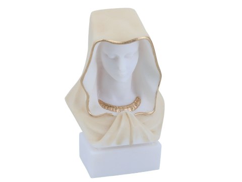 Popiersie Marii -alabaster grecki Popiersie Marii -alabaster grecki