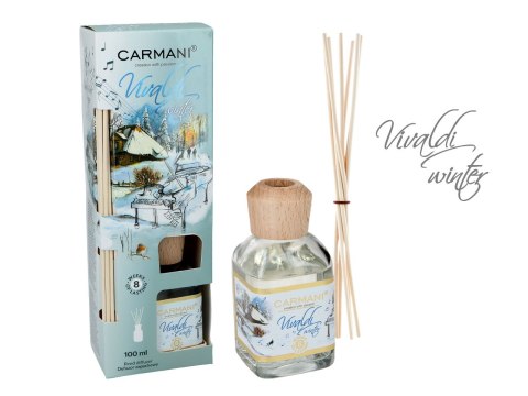 Dyfuzor zapach - Vivaldi, Zima, Vanilla & Black pepper (CARMANI) Dyfuzor zapach - Vivaldi, Zima, Vanilla & Black pepper (CARMANI)