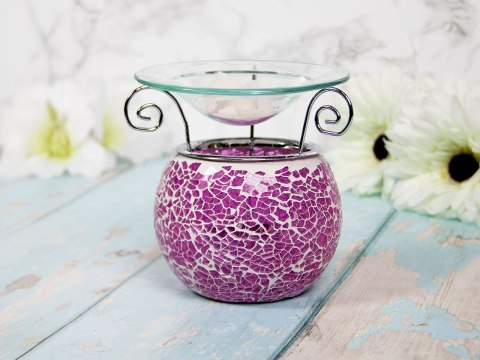 Kominek zapachowy - Wax/Oil Warmer Teal Mosaic Kominek zapachowy - Wax/Oil Warmer Teal Mosaic