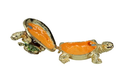 Kasetka metalowa - żółwie