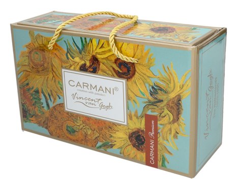 Kpl. 2 filiżanek espresso - V. van Gogh, Słoneczniki (CARMANI) Kpl. 2 filiżanek espresso - V. van Gogh, Słoneczniki (CARMANI)