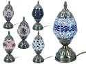 Lampa stołowa - klosz pojedynczy, wielokolorowy