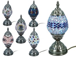 Lampa stołowa - klosz pojedynczy, wielokolorowy