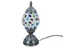Lampa stołowa - klosz pojedynczy, wielokolorowy