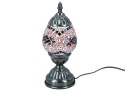Lampa stołowa - klosz pojedynczy, wielokolorowy