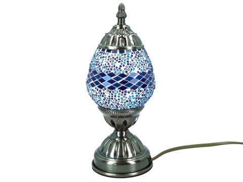 Lampa stołowa - klosz pojedynczy, wielokolorowy Lampa stołowa - klosz pojedynczy, wielokolorowy