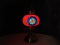 Lampa stołowa - klosz pojedynczy, wielokolorowy