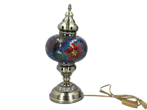 Lampa stołowa - klosz pojedynczy, wielokolorowy Lampa stołowa - klosz pojedynczy, wielokolorowy