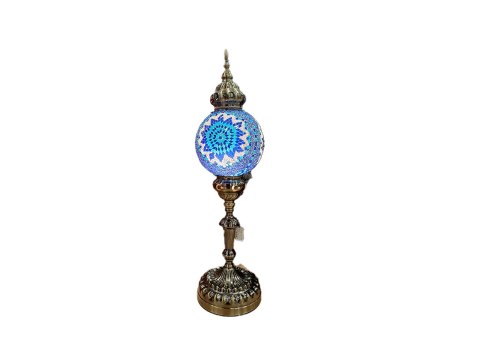 Lampa stołowa - klosz pojedynczy, wielokolorowy Lampa stołowa - klosz pojedynczy, wielokolorowy