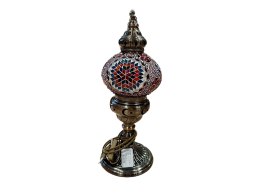 Lampa stołowa - klosz pojedynczy, wielokolorowy