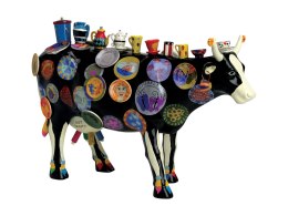 CowParade Houston 2001, The Moo Potter, autor: Meredith McCord.