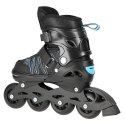 NH11912 A 2w1 BLACK/BLUE ROZM. S(31-34) ŁYŻWOROLKI Z WYM. PŁ. HOKEJOWĄ NILS EXTREME