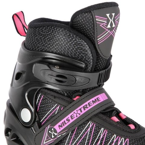 NH11912 A 2w1 BLACK/PINK ROZM. S(31-34) ŁYŻWOROLKI Z WYM. PŁ. HOKEJOWĄ NILS EXTREME NH11912 A 2w1 BLACK/PINK ROZM. S(31-34) ŁYŻWOROLKI Z WYM. PŁ. HOKEJOWĄ NILS EXTREME