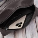 Torebka damska skórzana na ramię brązowa klasyczna Paolo Peruzzi E-30-BR