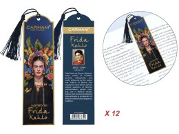 Kpl. 12 zakładek do książki - F. Kahlo (CARMANI)