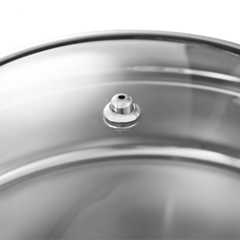 Podgrzewacz do potraw okrągły na pastę z pokrywą z okienkiem śr. 39 cm 5.5 l Podgrzewacz do potraw okrągły na pastę z pokrywą z okienkiem śr. 39 cm 5.5 l