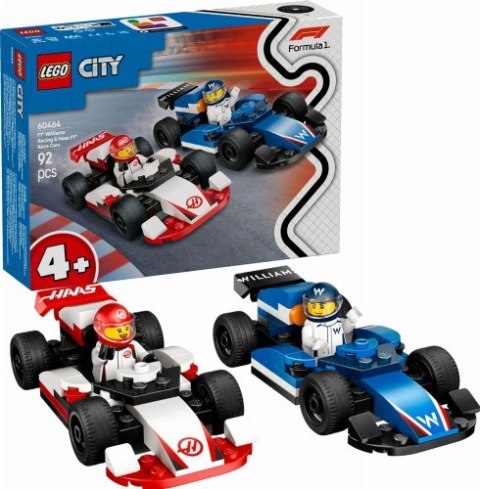 60464 - LEGO City - F1® Bolidy Williams Racing i Haas F1® 60464 - LEGO City - F1® Bolidy Williams Racing i Haas F1®