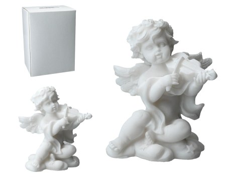 Aniołek grający na skrzypcach - alabaster grecki Aniołek grający na skrzypcach - alabaster grecki