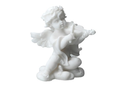 Aniołek grający na skrzypcach - alabaster grecki Aniołek grający na skrzypcach - alabaster grecki