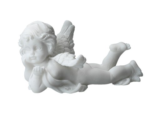 Aniołek leżący - alabaster grecki Aniołek leżący - alabaster grecki