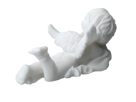 Aniołek leżący - alabaster grecki Aniołek leżący - alabaster grecki
