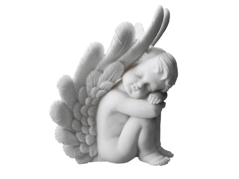 Aniołek śpiący - alabaster grecki Aniołek śpiący - alabaster grecki