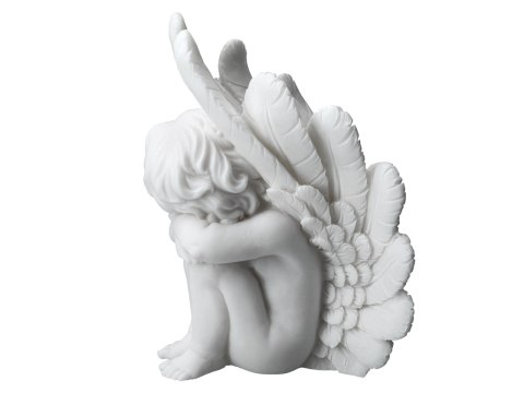 Aniołek śpiący - alabaster grecki Aniołek śpiący - alabaster grecki