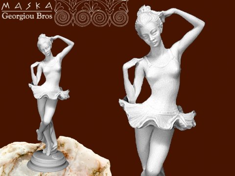 Baletnica -alabaster grecki Baletnica -alabaster grecki