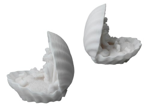 Stajenka w muszli -alabaster grecki Stajenka w muszli -alabaster grecki
