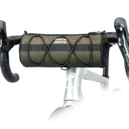 Torba rowerowa mocowana na kierownicę ramę pod siodełko 2l - zielona