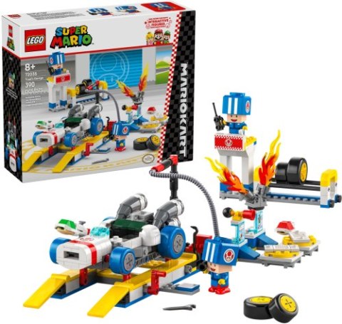 72035 - LEGO Super Mario - Mario Kart™ - Toad i jego garaż 72035 - LEGO Super Mario - Mario Kart™ - Toad i jego garaż