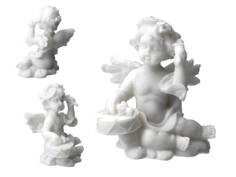 Aniołek grający na tamburynie - alabaster grecki Aniołek grający na tamburynie - alabaster grecki