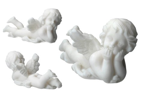 Aniołek leżący - alabaster grecki Aniołek leżący - alabaster grecki