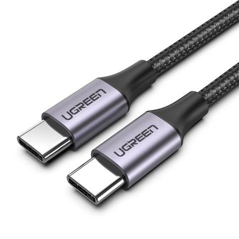 Kabel przewód USB-C 3.1 - USB-C 3.1 1.5m - szary