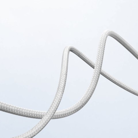 Kabel przewód USB-C - iPhone Lightning MFi 1m - srebrny Kabel przewód USB-C - iPhone Lightning MFi 1m - srebrny